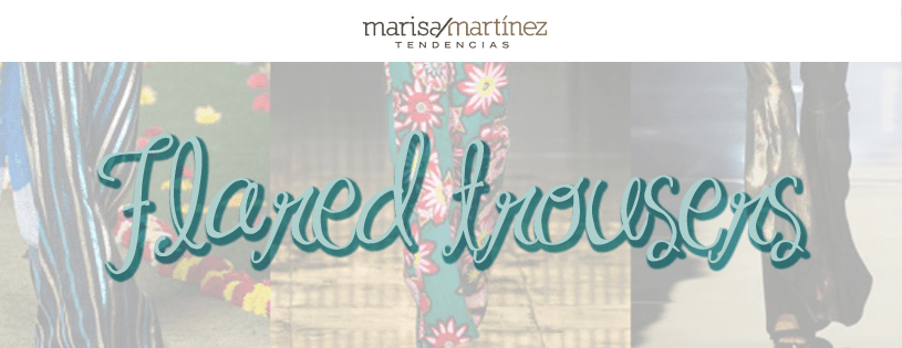 ¿Qué son los flared trousers?