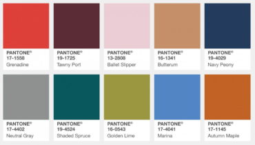 Los colores de la temporada otoño-invierno 2017-18